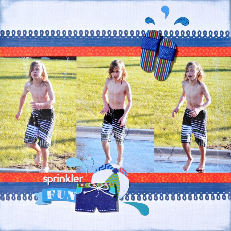 Sprinkler Fun ~My Creative Scrapbook~