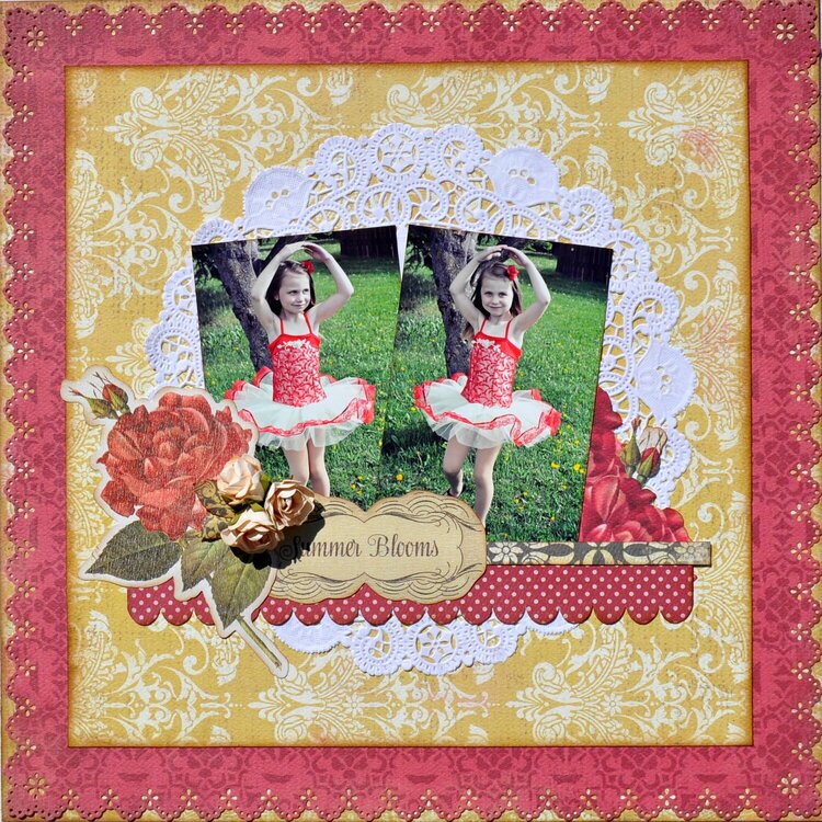 Summer Blooms ~My Creative Scrapbook~