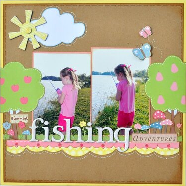 Summer Fishing Adventures ~My Creative Scrapbook~