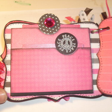 Pink and Black Top Note Mini Album