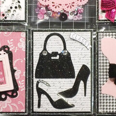 Glitz and Glam Pocket Letter