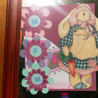 Handmade MOM card