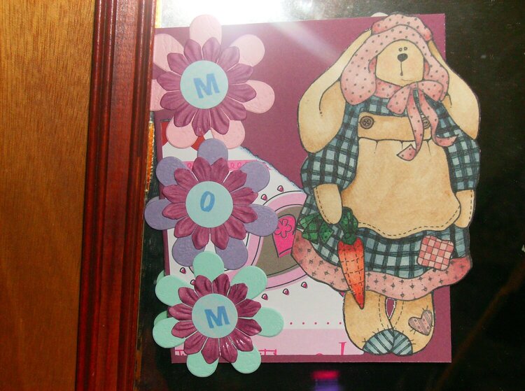 Handmade MOM card