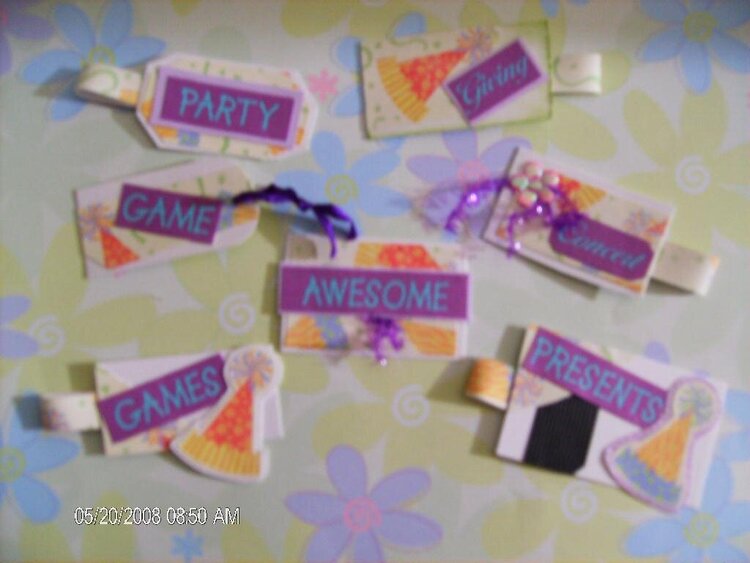 Party Handmade Tags