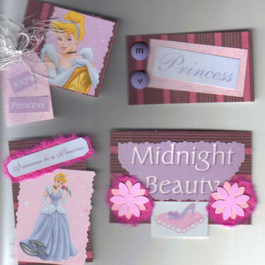 Cute princess Handmade tags