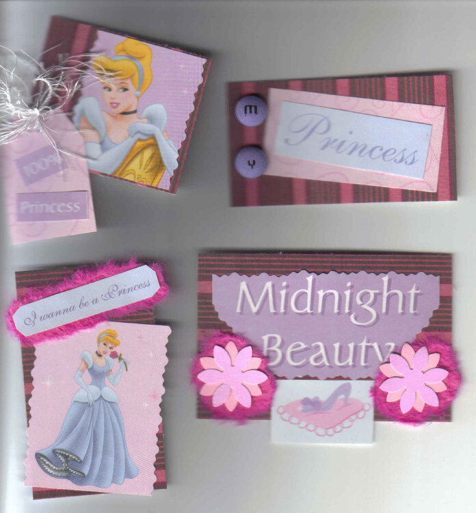 Cute princess Handmade tags