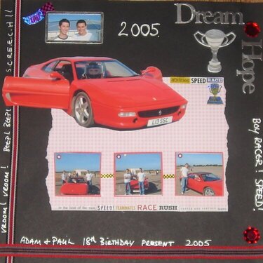 Adam's 18th Birthday Present