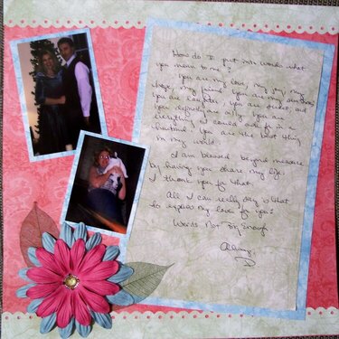 Delores&#039; Letter Page 1