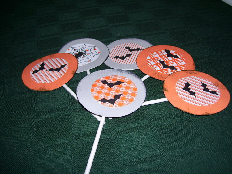 First Cupcake Toppers