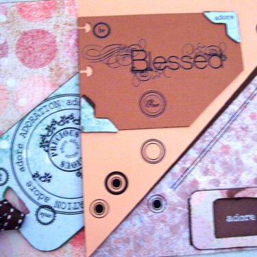 &quot;BLESSED&quot; POCKET CARD FRONT