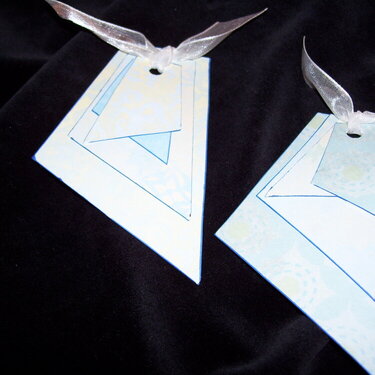 Blue Collage Tags