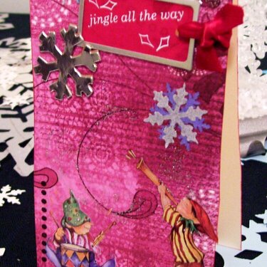 Jingle All the Way Mini Card