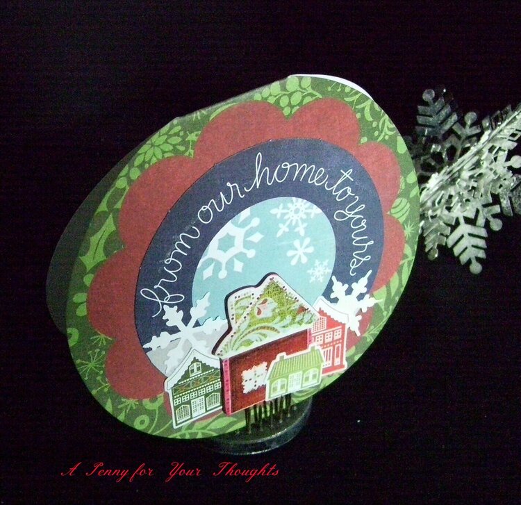 HOLIDAY CIRCLE CARD