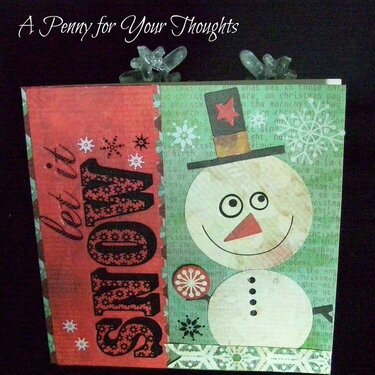 LET IT SNOW HOLIDAY CARD