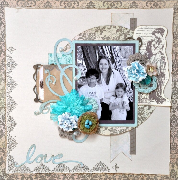 Love- ScrapThat! August Kit- Once Upon a Dream