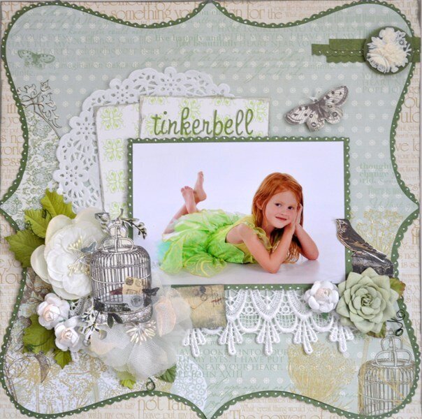 Tinkerbell- Scrap That--- June Kit LIfe&#039;s Muse