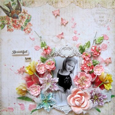Beautiful You- Scrap for Help May Challenge