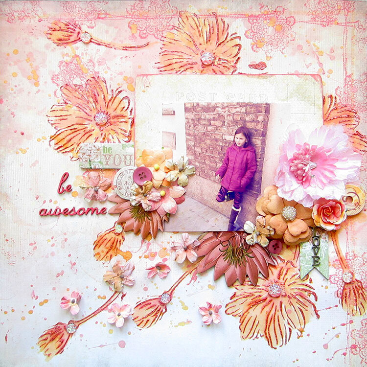 Be you Be Awesome- Flying Unicorn June Kit with video tutorial