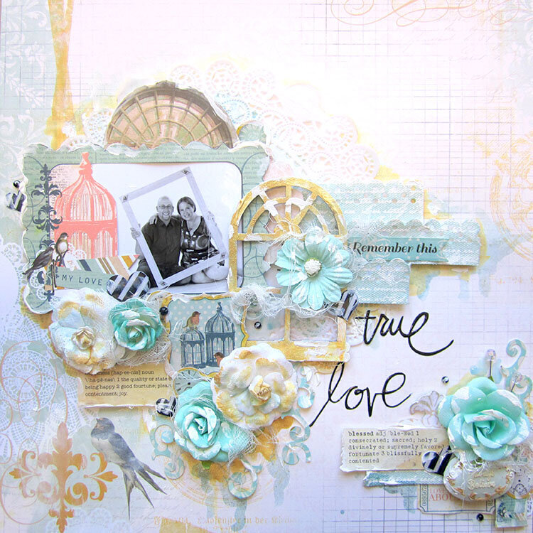True Love- Scraps of Elegance October Kit