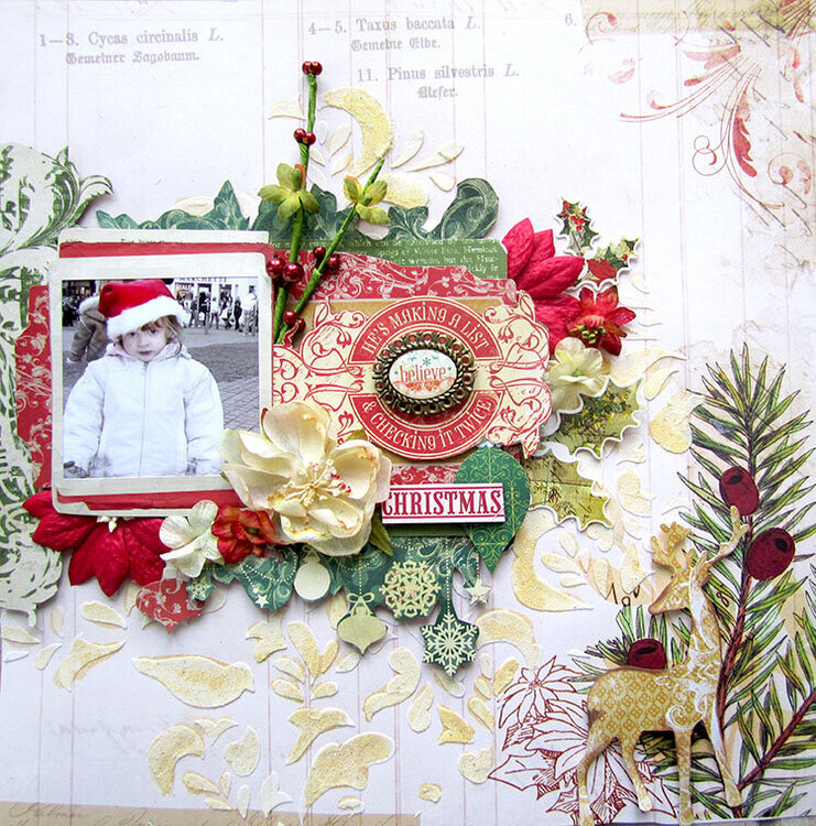 Believe- Scraps of Elegance December Kit