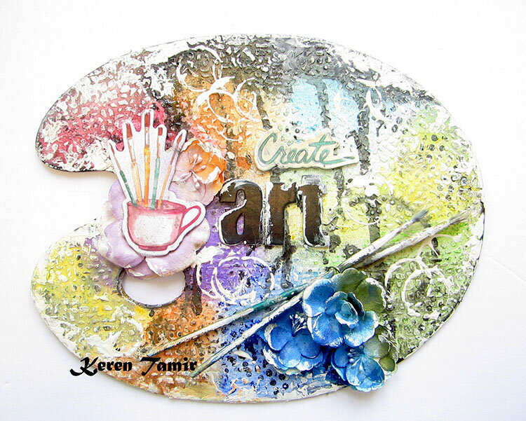 Create Art Palette- Flying Unicorn September Kit