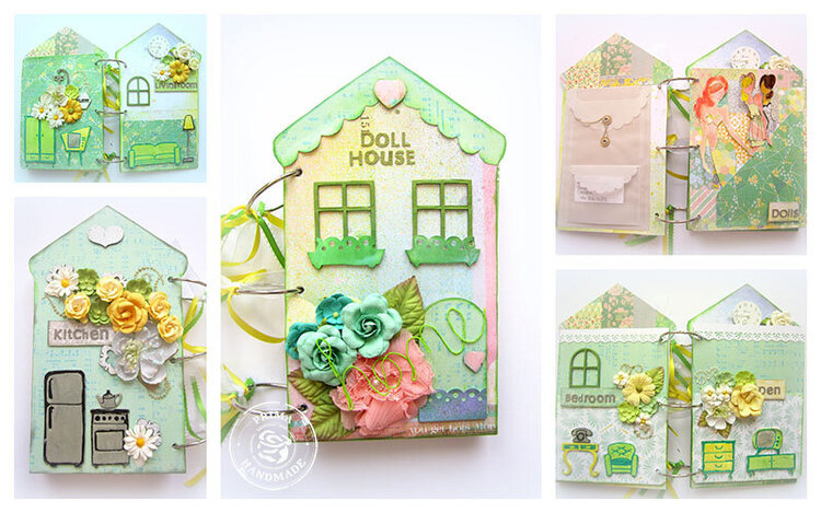 Doll House Mini-Album- Julie Nutting by Prima