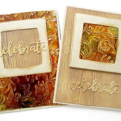 Elegant cards with Alcohol Inks