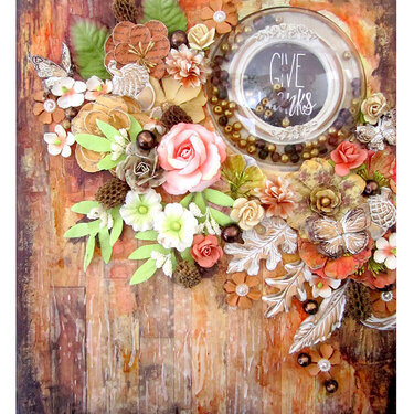 Woodgrain Shaker Canvas