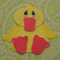 Paper Pieced Duck for Layout