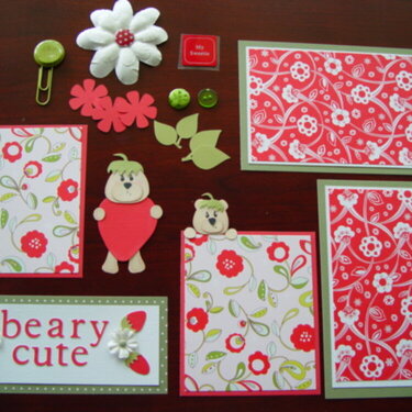 Beary Cute Pieces for Layout