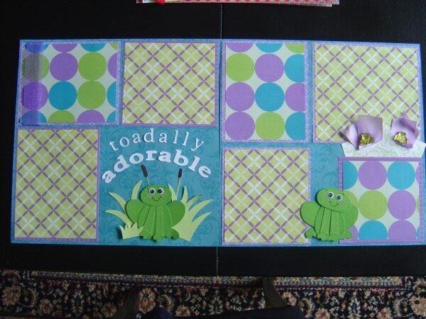Toadally Adorable Layout