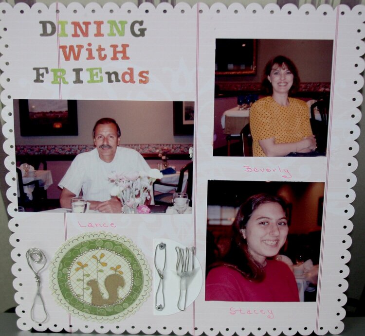 dining with friends