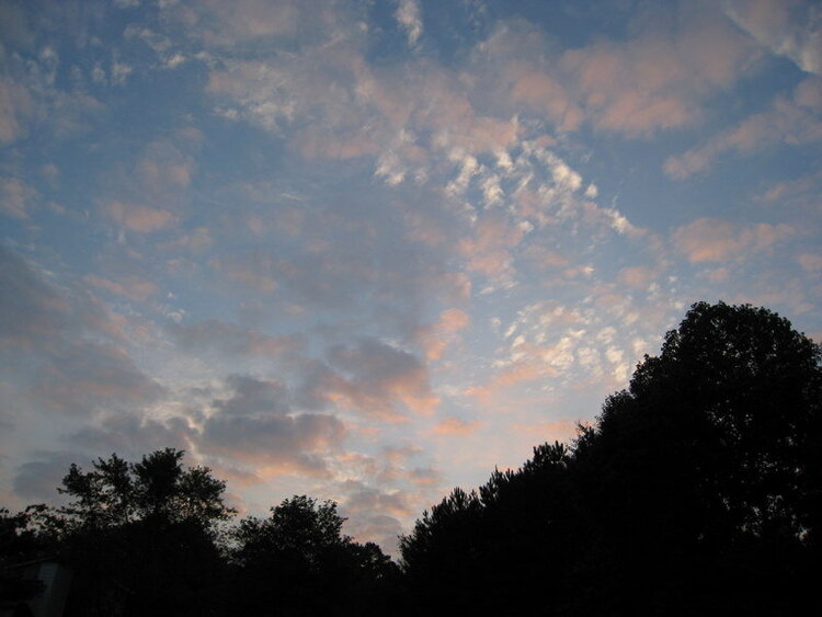 POD 9/8 Morning sky
