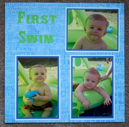 First Swim pg 1