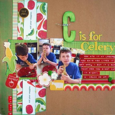 c is for celery
