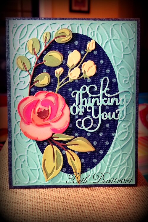 Tim Holtz Bloom &#039;Thinking of You&#039;
