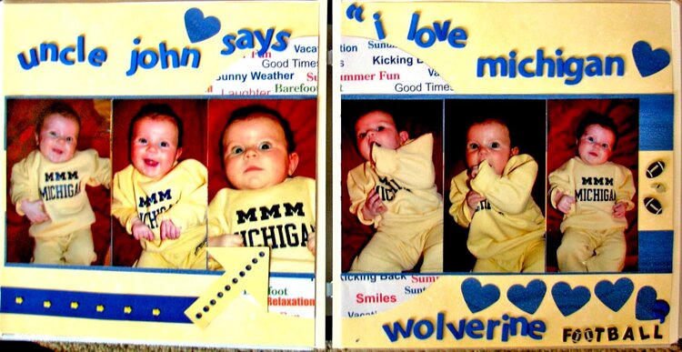 I love Michigan Wolverine Football!