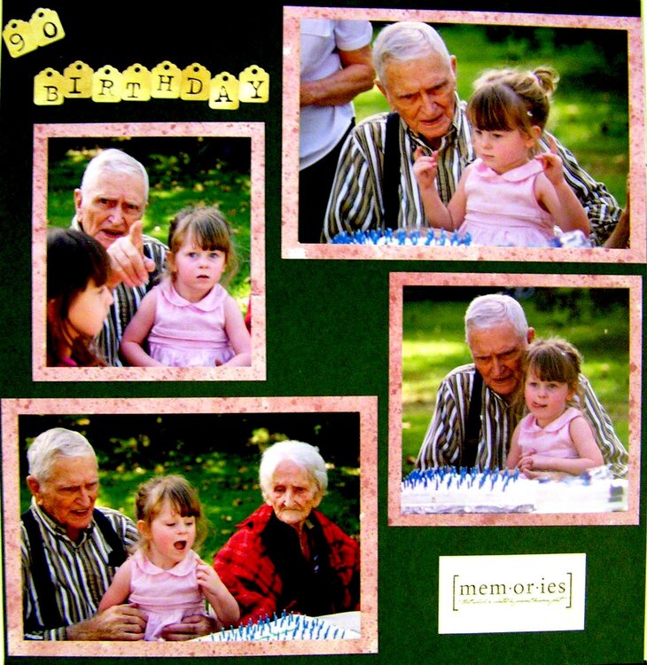 Papaw&#039;s 90th birthday - LS