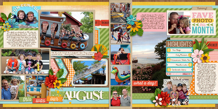 This was our August