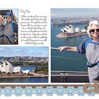 Australia album, bridge climb