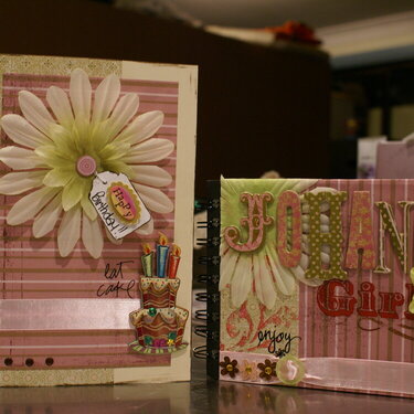 Johanna Birthday Card + Notebook