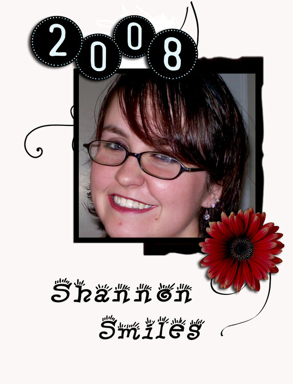 Shannon&#039;s beautiful smile.