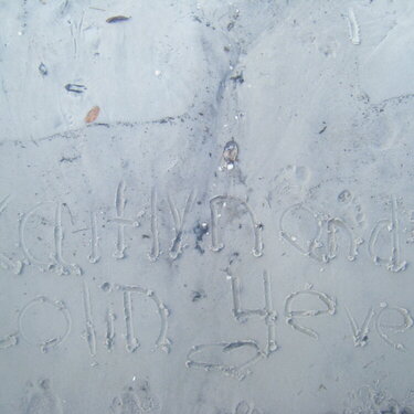 Names in the sand