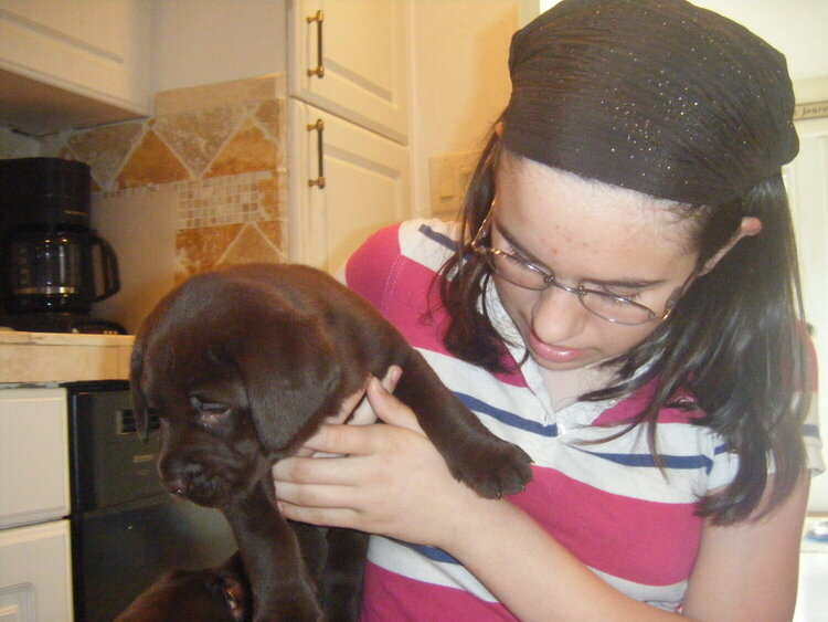 ME AND A PUPY