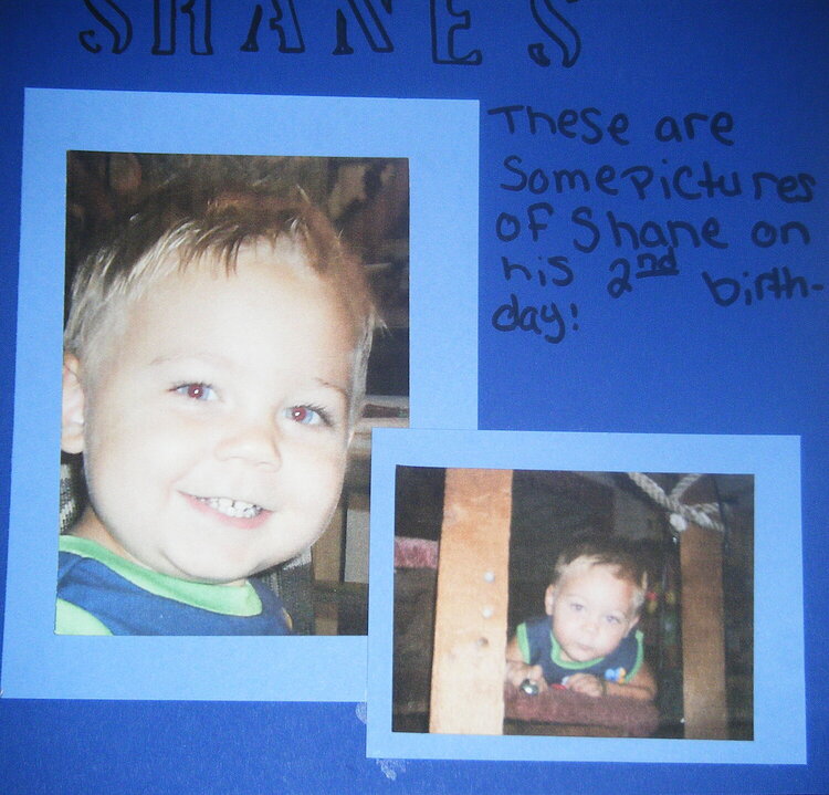 SHANE&#039;S BIRTHDAY PAGE.1