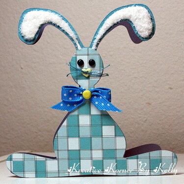 Bunny Shaped Card