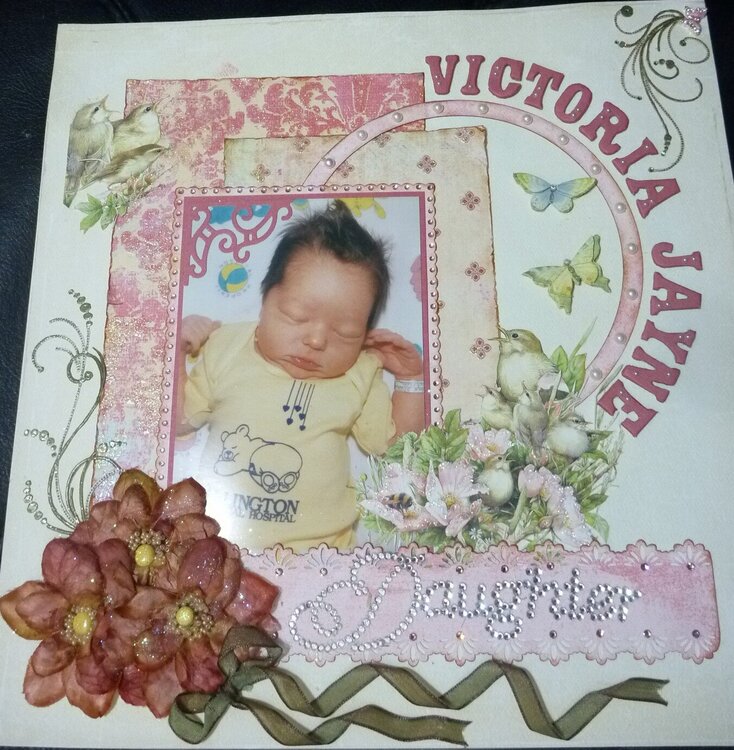 1st baby photo Victoria