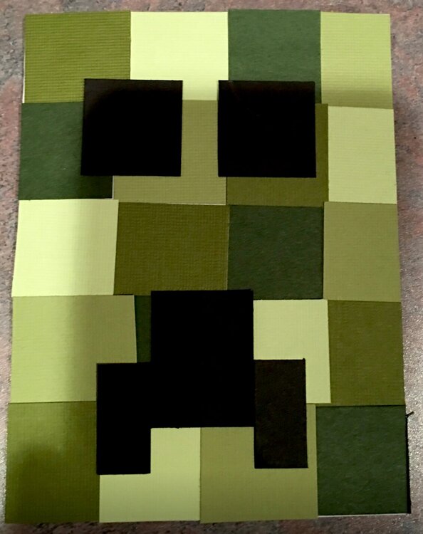 Minecraft card