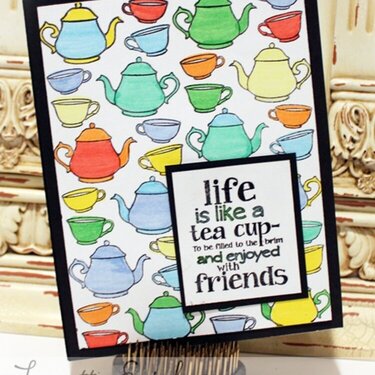 Tea with Friends Card