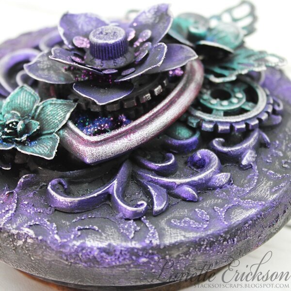 Altered Cookie Jar lid